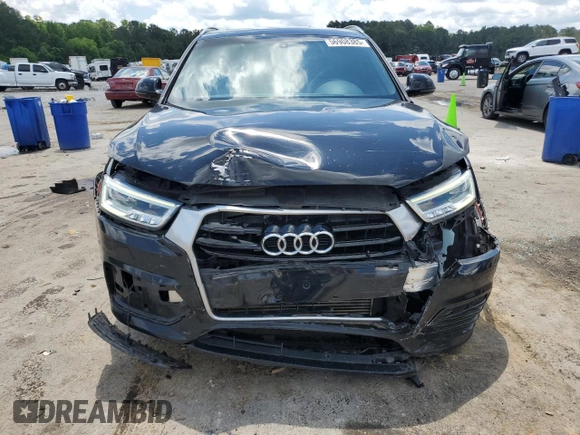 2018 Audi Q3 Premium Plus z VIN WA1HCCFS5JR012513, wystawiony jako Copart lot #56908385 z przebiegiem 146 385 mil mil oraz Szkoda całkowita • Salvage title. Historia ofert i sprzedaży dostępna na DreamBid. Obrazek 5.
