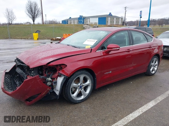 2014 Ford Fusion SE Hybrid with VIN 3FA6P0LU6ER315743, listed as a IAAI auction lot 41212111 with 83,433 mi miles. Bid and sale history available at carsss.com. Image 20.