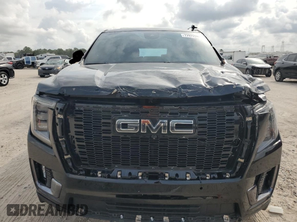 2023 GMC Yukon XL Denali Ultimate with VIN 1GKS2KKLXPR359582, listed as a Copart auction lot 72972284 with 24,366 mi miles and Salvage Title. Bid and sale history available at carsss.com. Image 5.