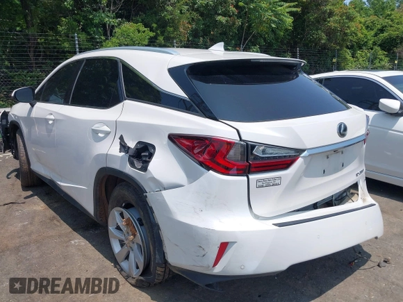 2017 Lexus RX 350 with VIN 2T2BZMCA5HC105074, listed as a IAAI auction lot 42404022 with 149,876 mi miles and . Bid and sale history available at DreamBid. Image 3.