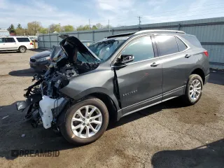 2018 Chevrolet Equinox LT z VIN 2GNAXSEV7J6185549, wystawiony jako Copart lot #53946125 z przebiegiem Nie podano mil oraz Szkoda całkowita • Salvage title. Historia ofert i sprzedaży dostępna na DreamBid. Obrazek 1.