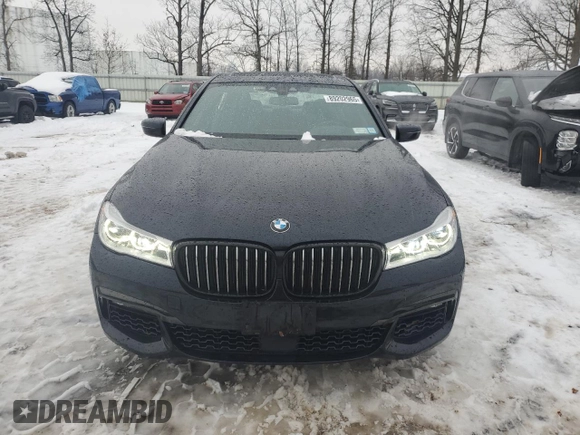 2018 BMW 7 Series 750i xDrive with VIN WBA7F2C54JB238260, listed as a Copart auction lot 89202965 with 51,634 mi miles and Salvage Title. Bid and sale history available at carsss.com. Image 5.