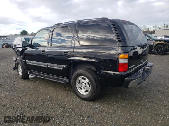 2004 Chevrolet Tahoe LS with VIN 1GNEC13V24R305650, listed as a Copart auction lot 44187625 with 82,000 mi miles and Salvage Title. Bid and sale history available at carsss.com. Image 2.