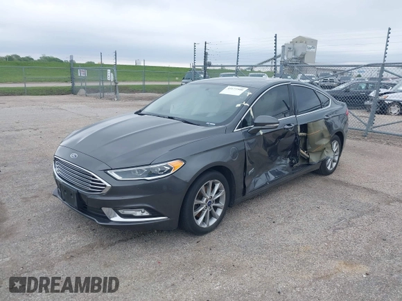2017 Ford Fusion Energi SE with VIN 3FA6P0PU9HR227932, listed as a IAAI auction lot 42177500 with 106,938 mi miles. Bid and sale history available at carsss.com. Image 17.