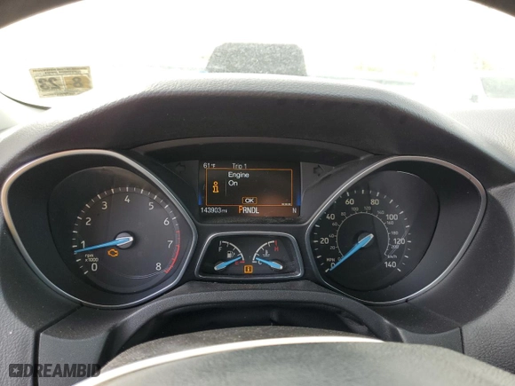 2018 Ford Focus SE with VIN 1FADP3F28JL208317, listed as a Copart auction lot 53976835 with 143,903 mi miles and Clean Title. Bid and sale history available at carsss.com. Image 9.