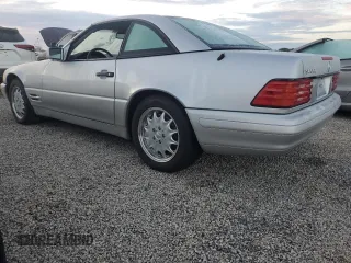 1998 Mercedes-Benz SL-Class with VIN WDBFA67F8WF163620, listed as a Copart auction lot 74125164 with 0 mi miles and Salvage Title. Bid and sale history available at carsss.com. Image 2.