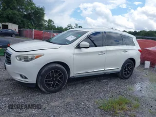 2014 Infiniti QX60 with VIN 5N1AL0MM1EC543092, listed as a IAAI auction lot 42784721 with 176,448 mi miles and . Bid and sale history available at DreamBid. Image 14.