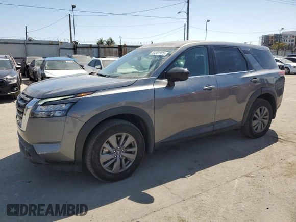 2024 Nissan Pathfinder S with VIN 5N1DR3AA4RC286281, listed as a Copart auction lot 54381925 with 16,150 mi miles and Salvage title. Bid and sale history available at DreamBid. Image 1.