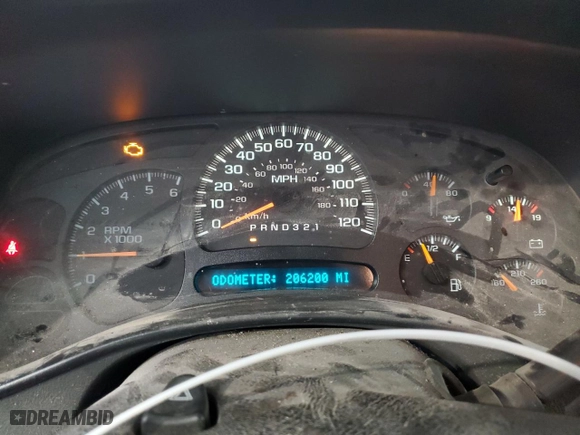 2007 Chevrolet Silverado 1500 Classic Work Truck with VIN 1GCEK19Z67E155558, listed as a Copart auction lot 73505324 with 206,200 mi miles and Non Repairable. Bid and sale history available at carsss.com. Image 9.
