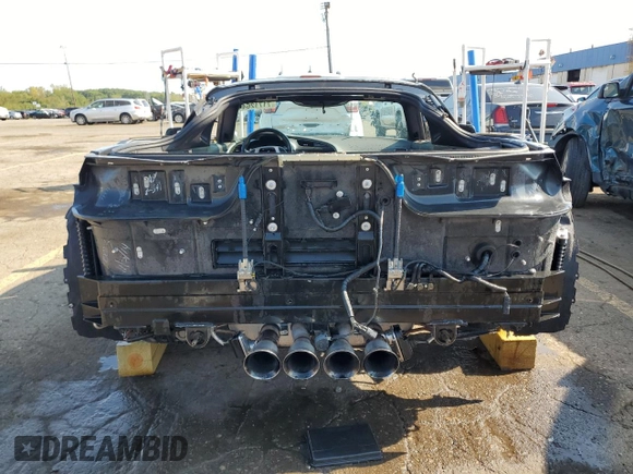 2015 Chevrolet Corvette Z06 2LZ with VIN 1G1YR2D69F5600250, listed as a Copart auction lot 71712644 with 0 mi miles and Non Repairable. Bid and sale history available at carsss.com. Image 6.