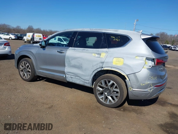 2023 Hyundai Santa Fe Calligraphy with VIN 5NMS5DAL7PH624396, listed as a IAAI auction lot 41747848 with 13,734 mi miles. Bid and sale history available at carsss.com. Image 3.