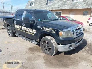 2008 Ford F-150 XLT with VIN 1FTPW14V98FA77600, listed as a IAAI auction lot 41544896 with 231,503 mi miles. Bid and sale history available at carsss.com. Image 1.