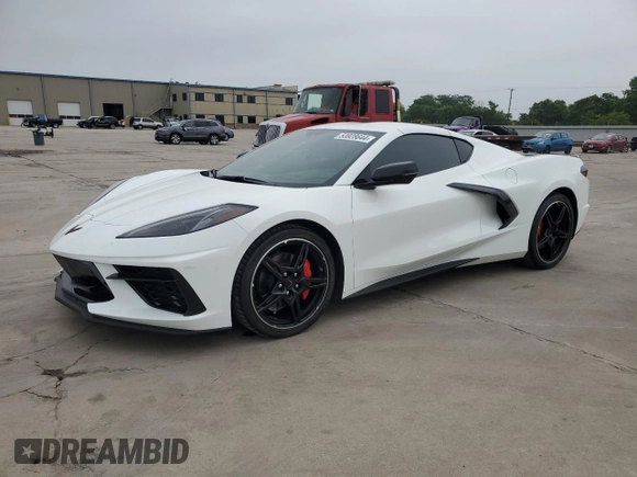 2022 Chevrolet Corvette 2LT with VIN 1G1YB2D43N5111392, listed as a Copart auction lot 53928644 with 18,913 mi miles and Salvage Title. Bid and sale history available at carsss.com. Image 1.