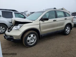 2007 Honda CR-V LX with VIN JHLRE48327C073977, listed as a Copart auction lot 86576084 with 86,133 mi miles and Salvage Title. Bid and sale history available at carsss.com. Image 1.