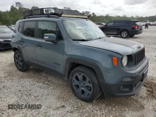 2017 Jeep Renegade Altitude with VIN ZACCJABH7HPG54504, listed as a Copart auction lot 51427835 with 84,050 mi miles and Salvage title. Bid and sale history available at DreamBid. Image 4.