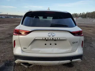 2021 Infiniti QX50 Luxe z VIN 3PCAJ5BBXMF125026, wystawiony jako Copart lot #82489264 z przebiegiem 44 928 mil mil oraz Czysty tytuł • Clean title. Historia ofert i sprzedaży dostępna na DreamBid. Obrazek 6.