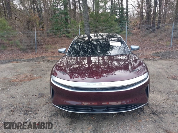 2022 Lucid Air Grand Touring with VIN 50EA1GBA8NA004892, listed as a IAAI auction lot 41553074 with 36,111 mi miles. Bid and sale history available at carsss.com. Image 13.
