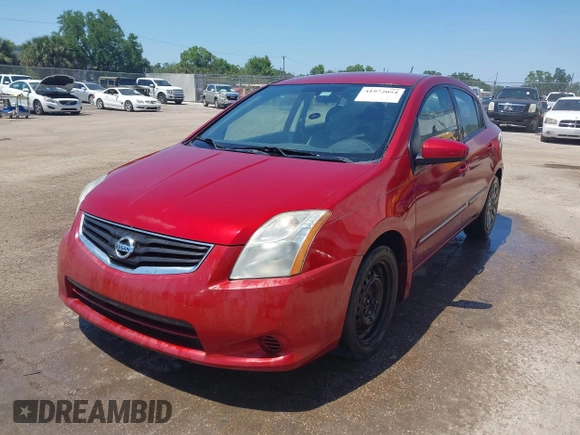 2012 Nissan Sentra SR with VIN 3N1AB6AP7CL679076, listed as a IAAI auction lot 41972054 with 167,235 mi miles and . Bid and sale history available at DreamBid. Image 2.