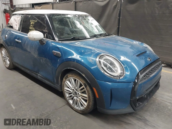 2022 MINI Hardtop Cooper S with VIN WMW53DH05N2R09949, listed as a IAAI auction lot 42111646 with 88,175 mi miles and . Bid and sale history available at DreamBid. Image 1.