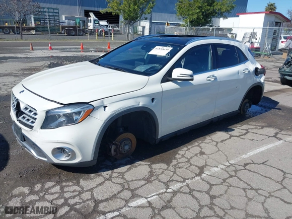 2018 Mercedes-Benz GLA with VIN WDCTG4EBXJJ437469, listed as a IAAI auction lot 41830630 with 1 mi miles. Bid and sale history available at carsss.com. Image 17.