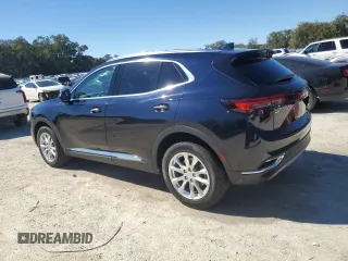 2021 Buick Envision Preferred with VIN LRBFZMR46MD105023, listed as a Copart auction lot 45680185 with 61,074 mi miles and Salvage Title. Bid and sale history available at carsss.com. Image 2.