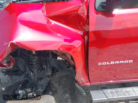 2021 Chevrolet Colorado 4WD Z71 с VIN 1GCGTDEN4M1197644, выставлен на аукционе IAAI как лот 42206486 с пробегом 38 107 миль миль и . История ставок и продаж доступна на DreamBid. Изображение 22.