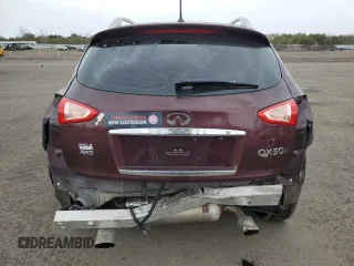 2017 Infiniti QX50 with VIN JN1BJ0RR2HM408076, listed as a Copart auction lot 45989565 with Not Provided miles and Salvage Title. Bid and sale history available at DreamBid. Image 6.