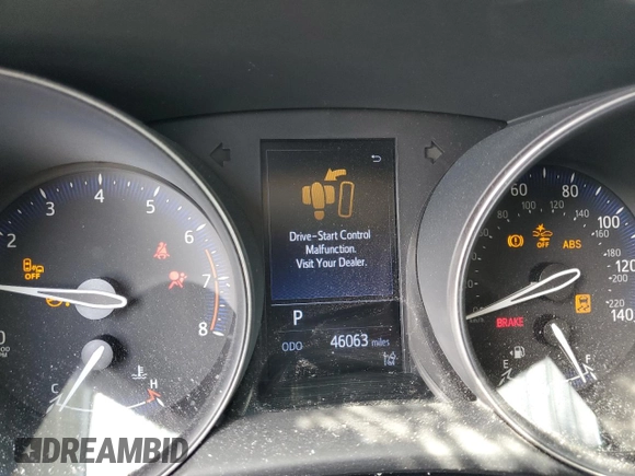2020 Toyota C-HR LE z VIN JTNKHMBX5L1090324, wystawiony jako Copart lot #55986685 z przebiegiem 46 063 mil mil oraz Szkoda całkowita • Salvage title. Historia ofert i sprzedaży dostępna na DreamBid. Obrazek 9.