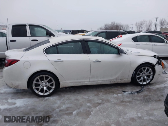 2014 Buick Regal GS with VIN 2G4GU5GX2E9231431, listed as a IAAI auction lot 41560479 with 200,078 mi miles and . Bid and sale history available at DreamBid. Image 13.