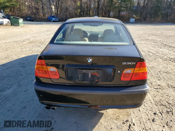 2002 BMW 3 Series 330i with VIN WBAEV53472KM17221, listed as a Copart auction lot 80840674 with 95,949 mi miles and Clean Title. Bid and sale history available at carsss.com. Image 6.