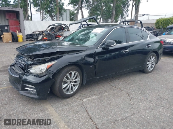 2015 Infiniti Q50 Premium z VIN JN1BV7AP5FM346323, wystawiony jako IAAI lot #41305093 z przebiegiem 112 556 mil mil oraz . Historia ofert i sprzedaży dostępna na DreamBid. Obrazek 2.