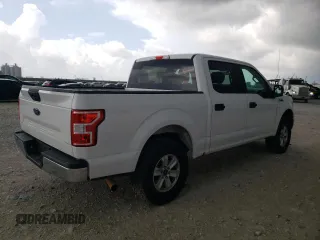2018 Ford F-150 XL with VIN 1FTEW1C56JKD71784, listed as a Copart auction lot 58347735 with 185,883 mi miles and Clean title. Bid and sale history available at DreamBid. Image 3.