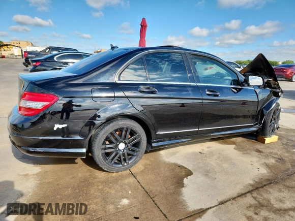 2008 Mercedes-Benz C 300 Sport with VIN WDDGF54X88F091986, listed as a Copart auction lot 59940055 with 156,150 mi miles and Salvage title. Bid and sale history available at DreamBid. Image 3.