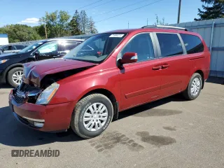 2014 Kia Sedona LX with VIN KNDMG4C73E6542937, listed as a Copart auction lot 71999374 with 149,442 mi miles and Salvage Title. Bid and sale history available at carsss.com. Image 1.