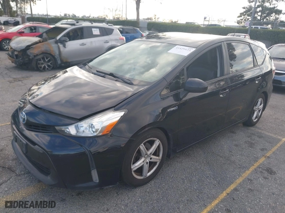 2017 Toyota Prius v Two with VIN JTDZN3EU1HJ066102, listed as a IAAI auction lot 41429125 with 168,152 mi miles. Bid and sale history available at carsss.com. Image 17.