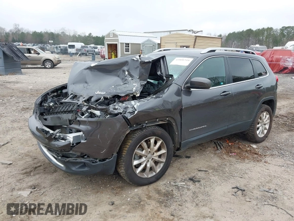 2017 Jeep Cherokee Limited with VIN 1C4PJMDB2HW562277, listed as a IAAI auction lot 41800310 with Not Provided miles and . Bid and sale history available at DreamBid. Image 17.