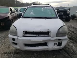 2006 Hyundai Tucson GL with VIN KM8JM12B86U441353, listed as a Copart auction lot 42886664 with 110,495 mi miles and Salvage Title. Bid and sale history available at carsss.com. Image 5.