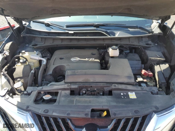 2018 Nissan Murano Platinum with VIN 5N1AZ2MH7JN164271, listed as a Copart auction lot 51427635 with 108,734 mi miles and Salvage Title. Bid and sale history available at carsss.com. Image 13.