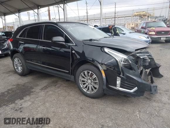 2017 Cadillac XT5 Luxury FWD with VIN 1GYKNBRS8HZ123556, listed as a IAAI auction lot 41549991 with 172,338 mi miles and . Bid and sale history available at DreamBid. Image 1.