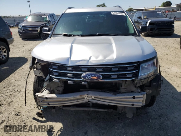 2017 Ford Explorer with VIN 1FM5K8B82HGA27782, listed as a Copart auction lot 54969695 with 100,067 mi miles and Salvage Title. Bid and sale history available at DreamBid. Image 5.