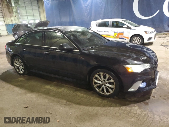 2018 Audi A6 Premium with VIN WAUF8AFC9JN018735, listed as a Copart auction lot 43585535 with 144,828 mi miles and Clean Title. Bid and sale history available at carsss.com. Image 4.