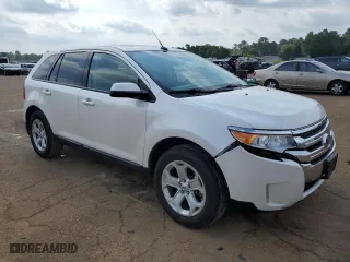 2014 Ford Edge SEL with VIN 2FMDK3JCXEBB64122, listed as a Copart auction lot 53731045 with 114,769 mi miles and Salvage Title. Bid and sale history available at carsss.com. Image 4.