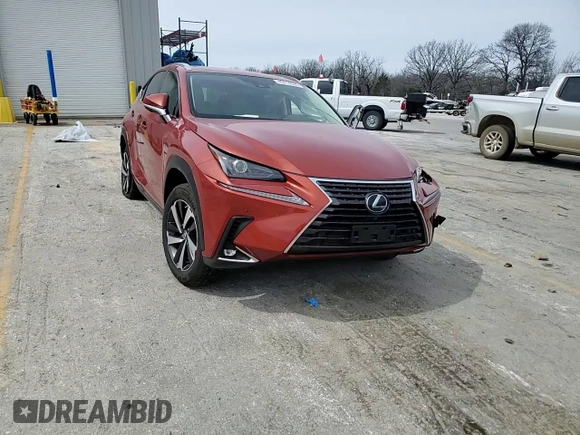 2021 Lexus NX 300h with VIN JTJGJRDZ9M2157039, listed as a Copart auction lot 49714395 with 63,847 mi miles and Salvage Title. Bid and sale history available at DreamBid. Image 11.