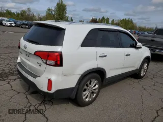 2014 Kia Sorento EX with VIN 5XYKUDA71EG531497, listed as a Copart auction lot 52368205 with 127,786 mi miles and Clean Title. Bid and sale history available at DreamBid. Image 3.