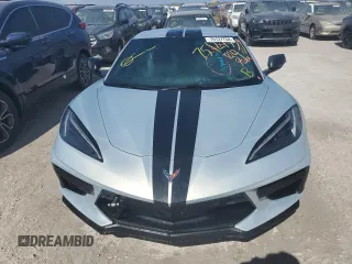2021 Chevrolet Corvette 3LT with VIN 1G1YC2D49M5104636, listed as a Copart auction lot 75127754 with 0 mi miles and Salvage Title. Bid and sale history available at carsss.com. Image 5.