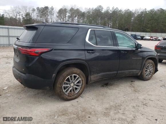 2023 Chevrolet Traverse LT Leather with VIN 1GNEVHKW2PJ251542, listed as a Copart auction lot 47866345 with 42,449 mi miles and Salvage Title. Bid and sale history available at carsss.com. Image 3.