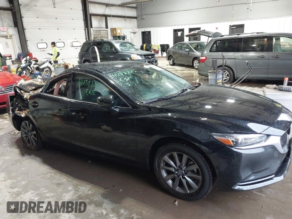 2021 Mazda 6 Sport with VIN JM1GL1UM9M1613243, listed as a IAAI auction lot 41738828 with 35,816 mi miles. Bid and sale history available at carsss.com. Image 14.