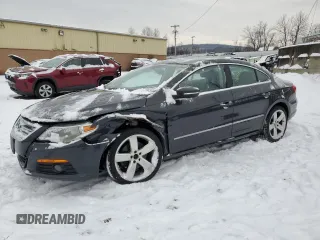 2012 Volkswagen CC Lux PZEV with VIN WVWHP7AN6CE524455, listed as a Copart auction lot 86449764 with 174,706 mi miles and Salvage Title. Bid and sale history available at carsss.com. Image 1.