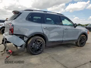 2024 Kia Telluride SX X-Line with VIN 5XYP5DGC0RG559059, listed as a Copart auction lot 64821515 with 15,839 mi miles and Salvage title. Bid and sale history available at DreamBid. Image 3.