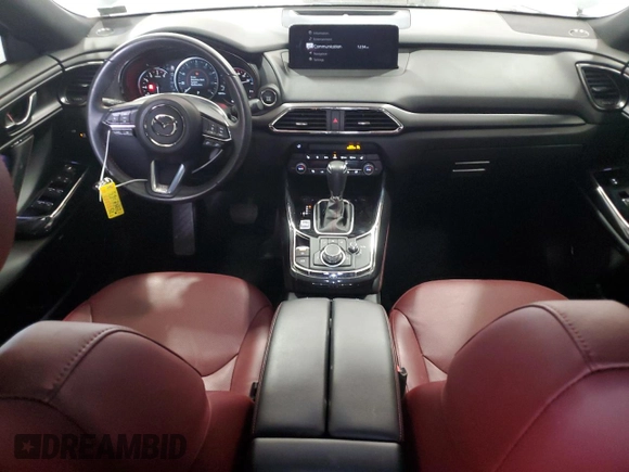 2023 Mazda CX-9 Carbon Edition with VIN JM3TCBDY9P0631797, listed as a Copart auction lot 54520525 with 16,018 mi miles and Salvage title. Bid and sale history available at DreamBid. Image 8.